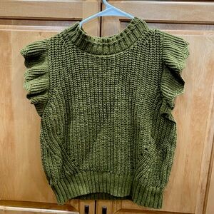 Universal Thread Textured Green Sweater